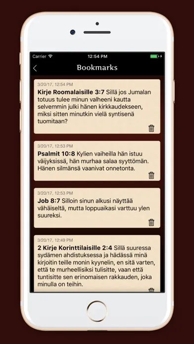 ภาพหน้าจอของ Pyhä Raamattu - Finnish Bible