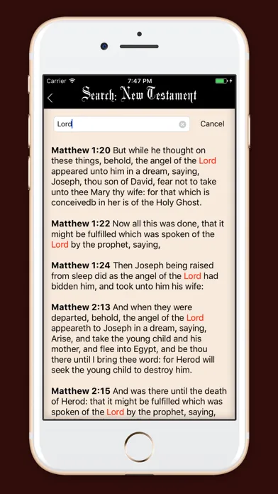 KJV Bible Version & Apocrypha应用截图