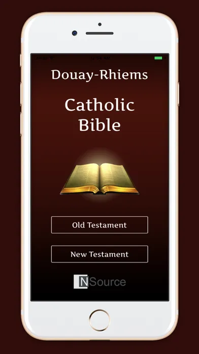 Tangkapan layar Douay - Rhiems Catholic Bible