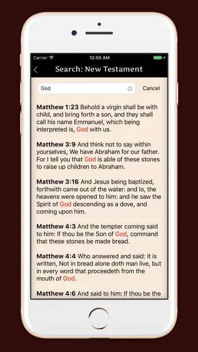 Tangkapan layar Douay - Rhiems Catholic Bible