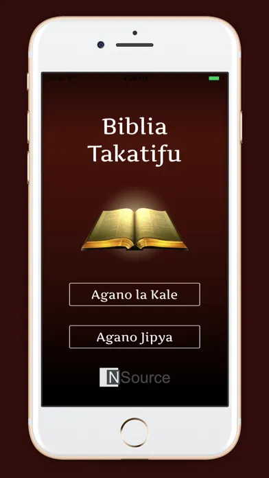 Biblia Takatifu ya Kiswahili應用截圖