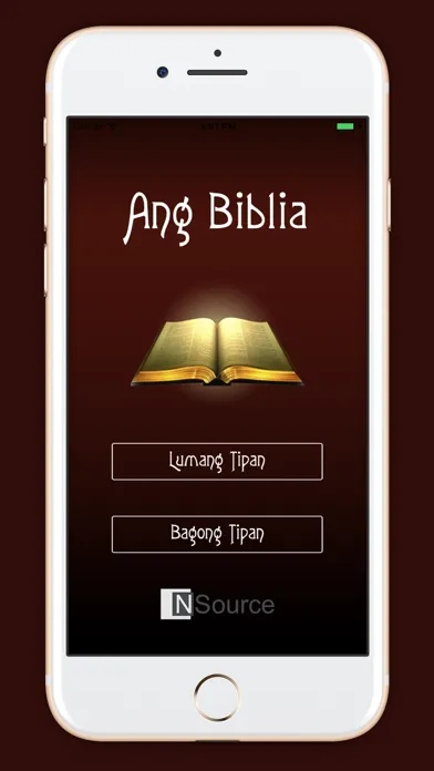 Zrzuty ekranu Ang Biblia (Tagalog Bible)