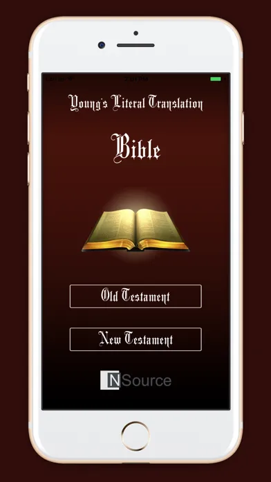 Ảnh chụp màn hình của Young's Literal Bible (YLT)