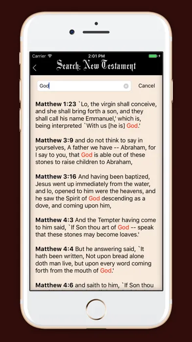 Ảnh chụp màn hình của Young's Literal Bible (YLT)