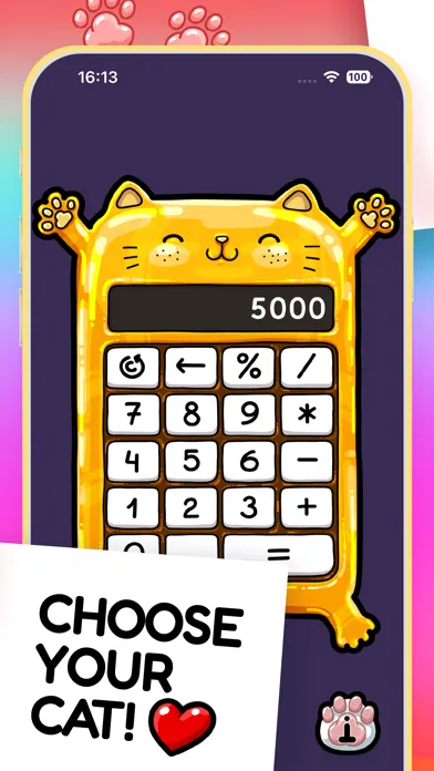 Cuteculator سکرین شاٹس