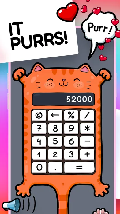 Cuteculator سکرین شاٹس