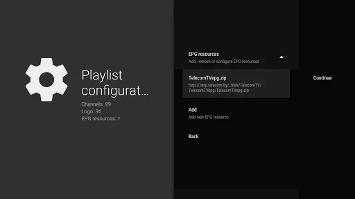 TVirl. IPTV for Android TV应用截图