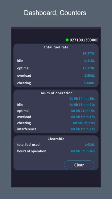Fuel rate monitor スクリーンショット
