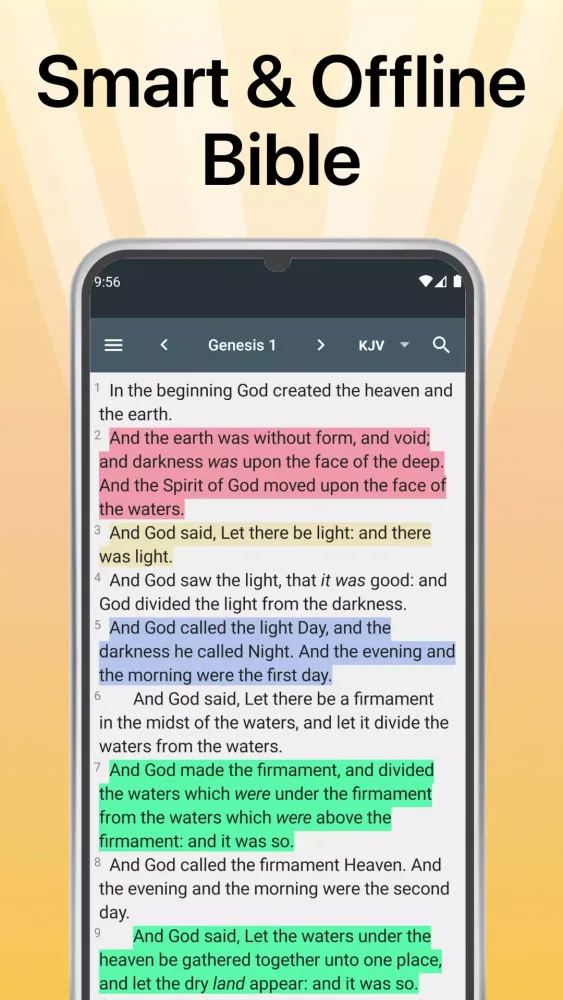 Ảnh chụp màn hình của Sainte Bible Louis Segond, LSG