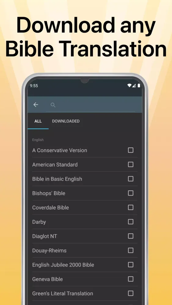 Ảnh chụp màn hình của Sainte Bible Louis Segond, LSG