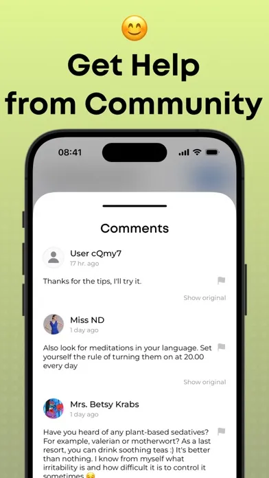 Ảnh chụp màn hình của Sober . Addiction Tracker