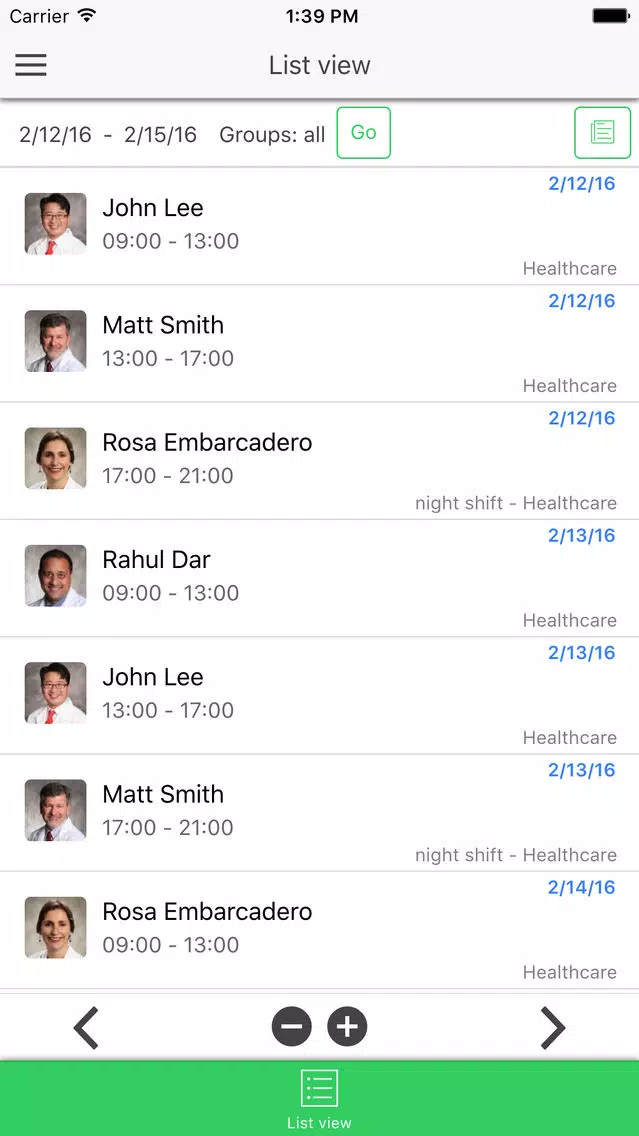 Captures d'écran de Timeshift scheduler