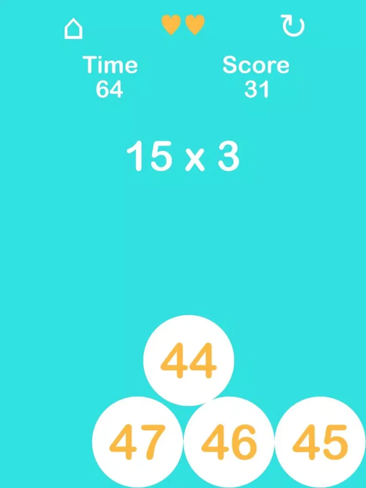 Скриншоты Pubble - A Simple Math Game iPad 