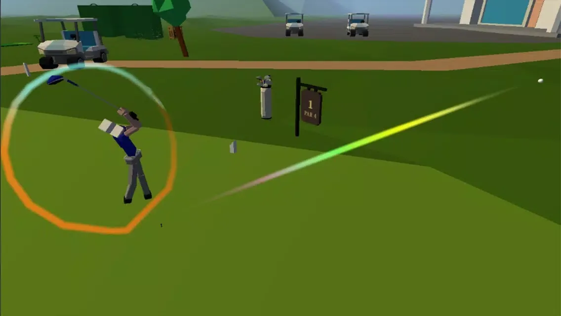 Capturas de tela do Real Golf Super Star Pro