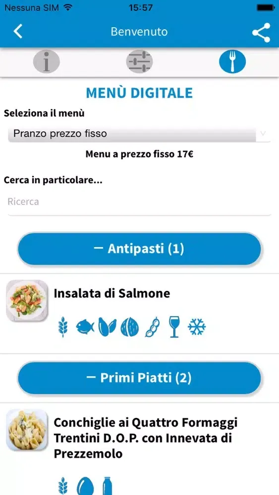 Capturas de pantalla de Cuore Menù