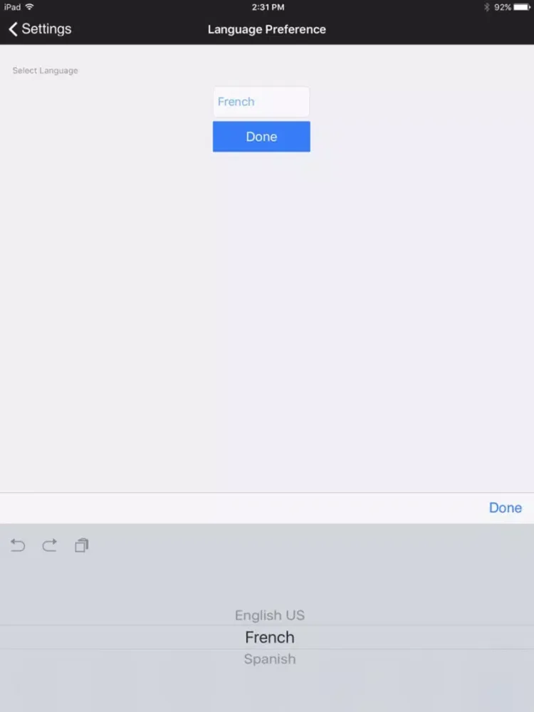 CTS-ePART iPad  Screenshots