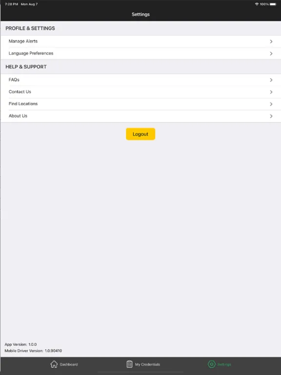 WV DMV MCS iPad 應用截圖