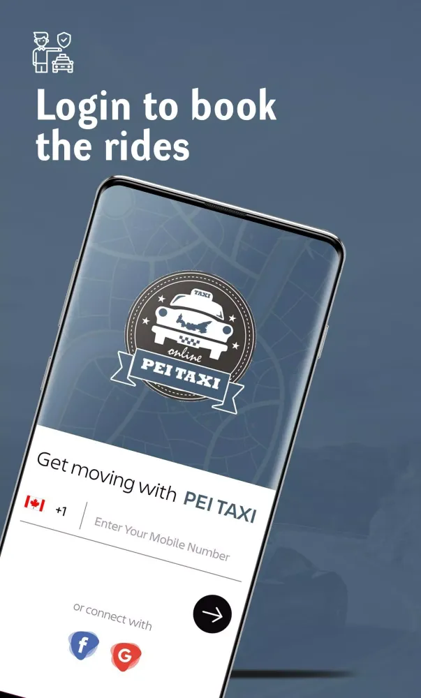 Captures d'écran de PEI Taxi