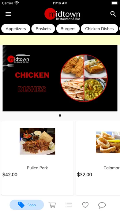 Midtown Restaurant Screenshots