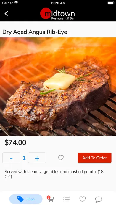 Midtown Restaurant Screenshots