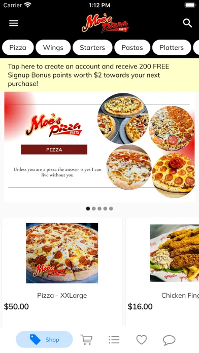 Moe's Pizza Ekran Görüntüleri