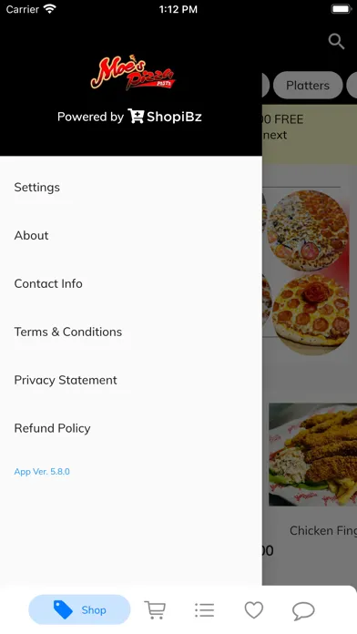 Moe's Pizza Ekran Görüntüleri