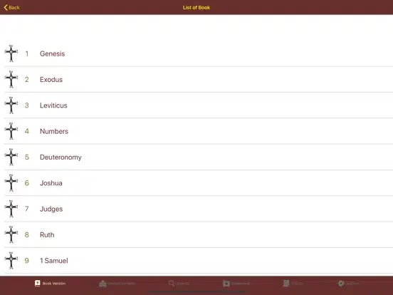 Bible Pocket iPad  Ekran Görüntüleri