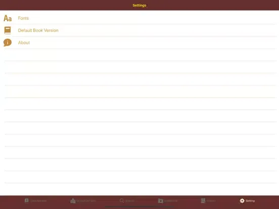 Bible Pocket iPad  Ekran Görüntüleri