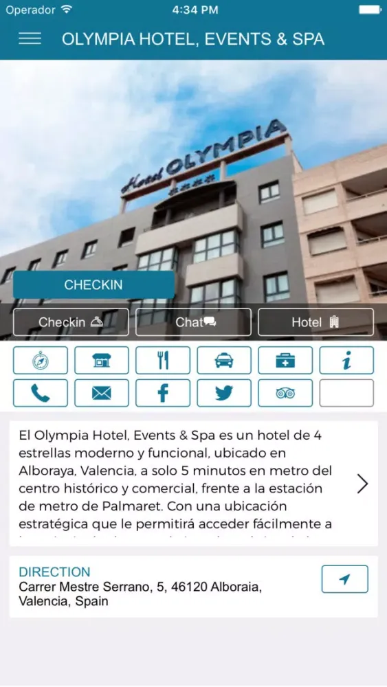Zrzuty ekranu Olympia Hotel, Events & Spa