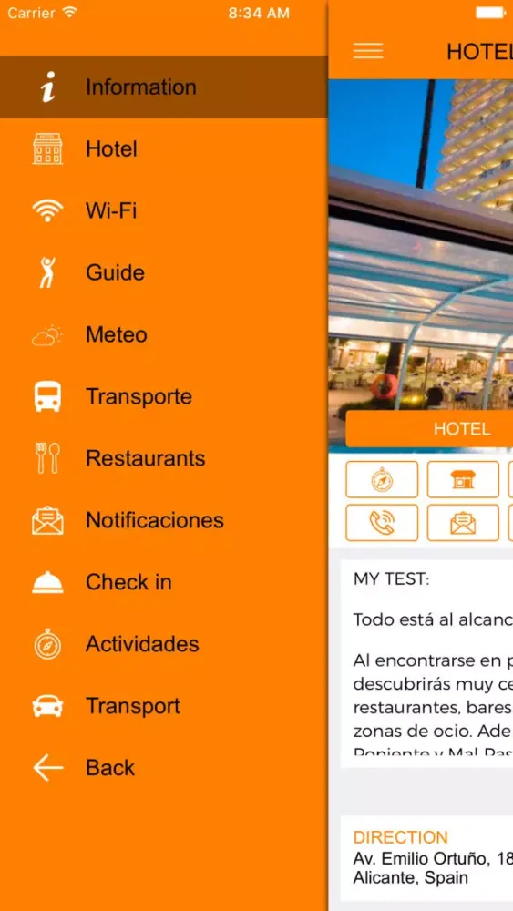 Captures d'écran de Hoteles GF Benidorm