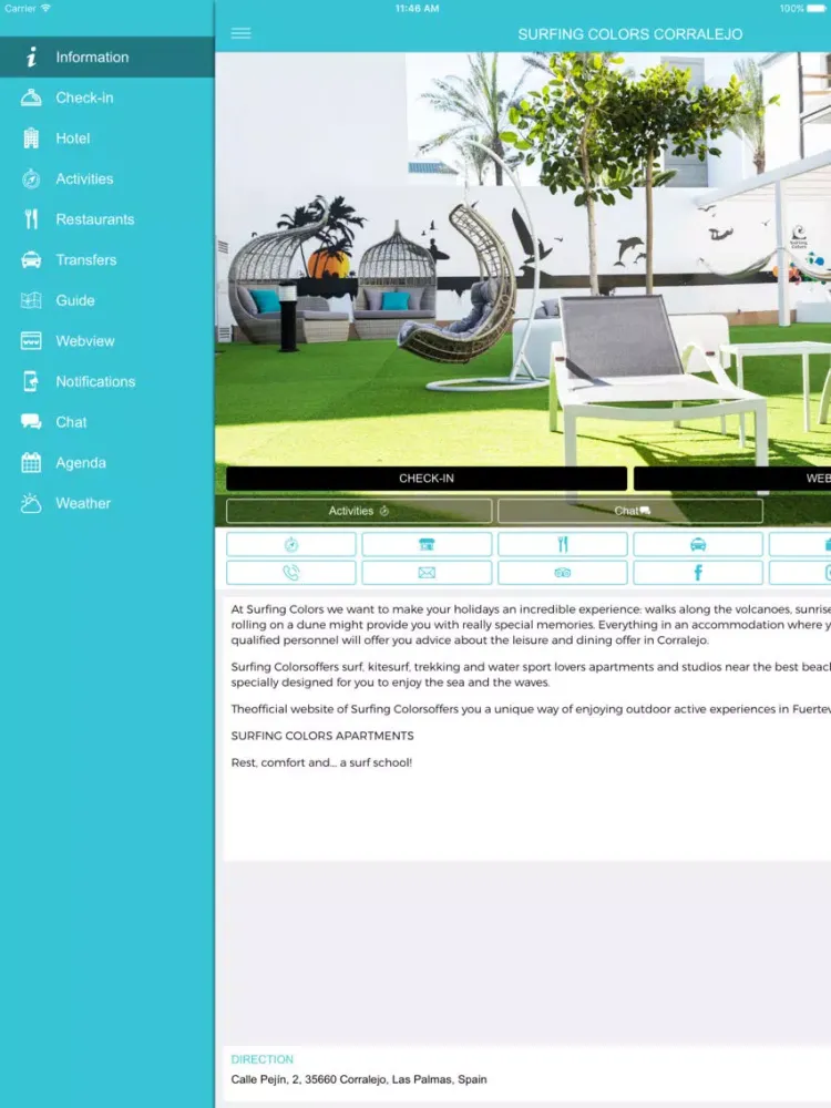 Surfing Colors Corralejo iPad  سکرین شاٹس