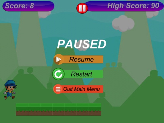 Tangkapan skrin Dara Run iPad 