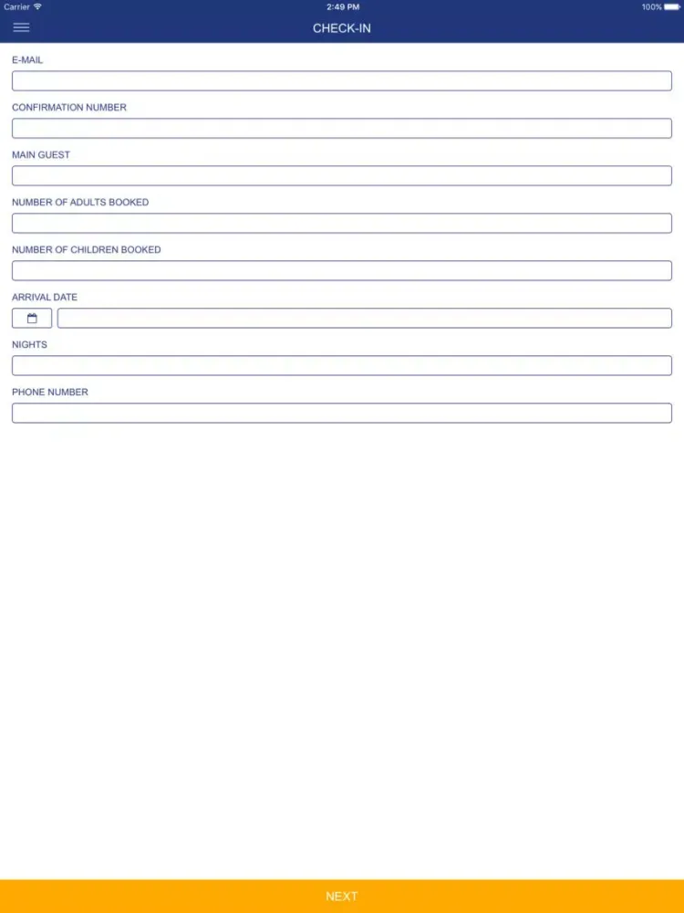 Hotel Cimbel iPad 应用截图