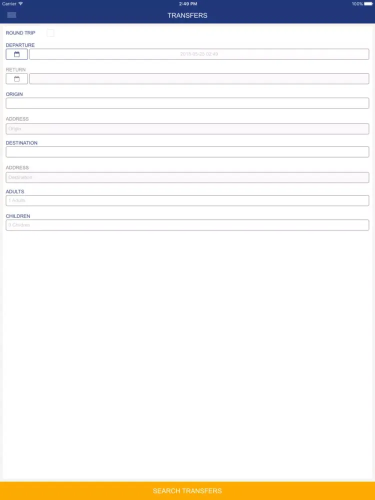 Hotel Cimbel iPad 应用截图