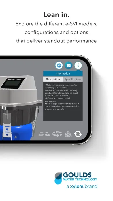 Xylem e-SVI Immersible Pump স্ক্রিনশট