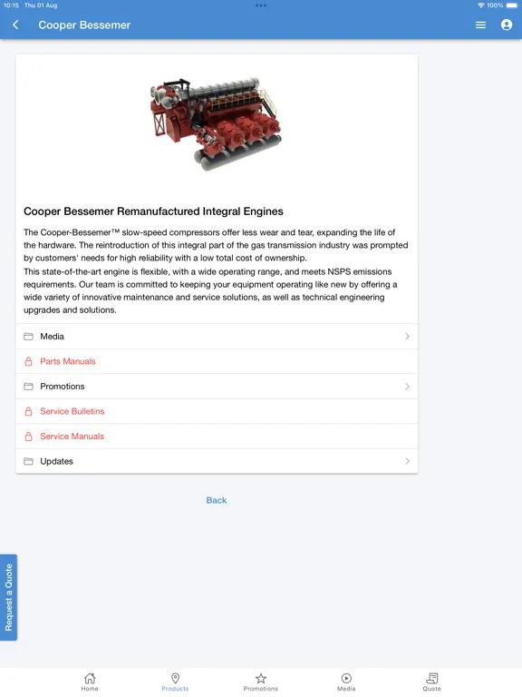 Zrzuty ekranu AB Comp iPad 