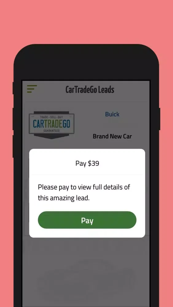 CarTradeGo-Leads Screenshots
