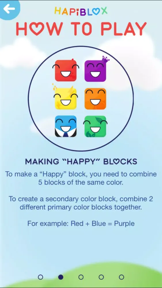 Hapiblox - A Happy Blocks Game स्क्रीनशॉट