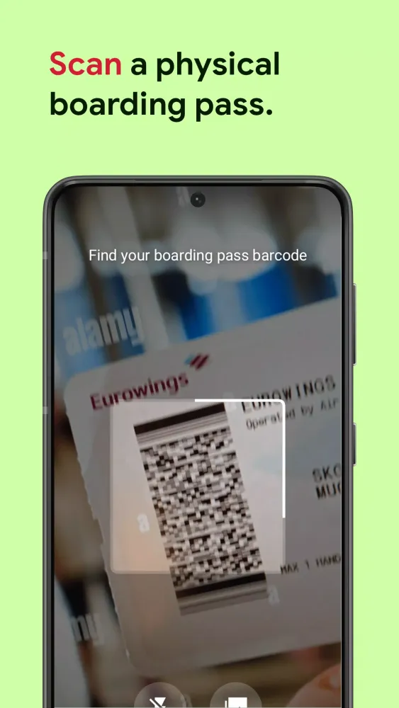 Boarding Pass Scanner Screenshots