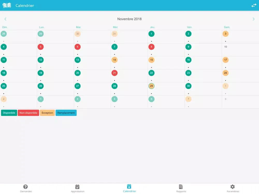 Amisgest RH iPad  سکرین شاٹس