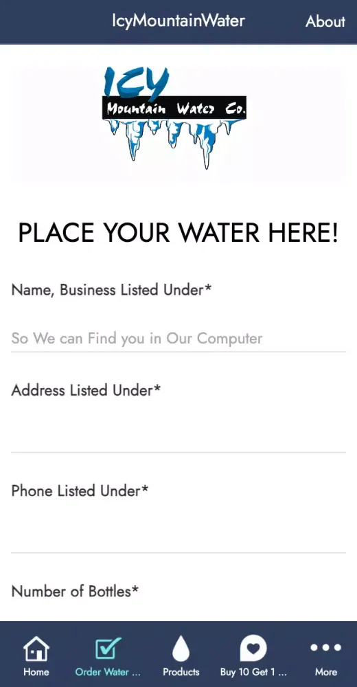 Icy Mountain Water应用截图