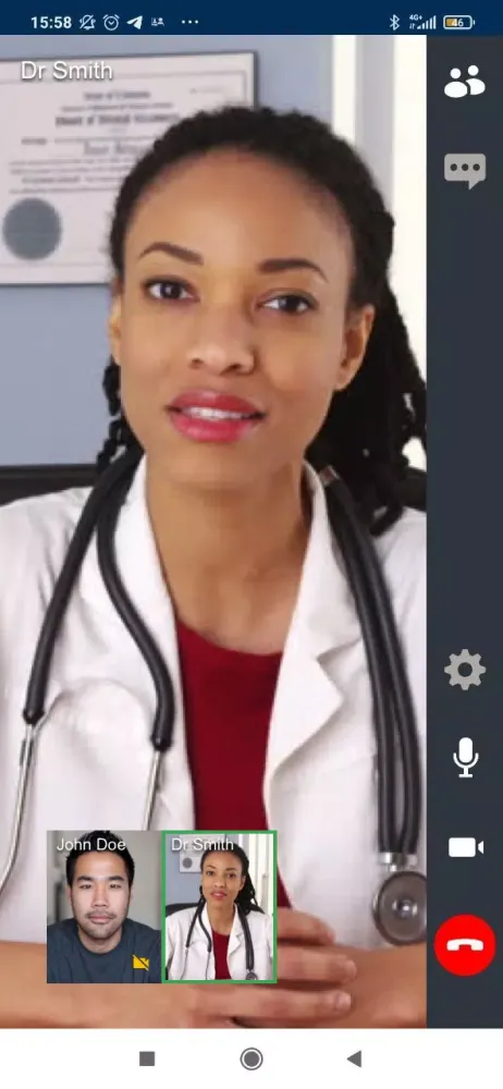 BC Virtual Visit Screenshots