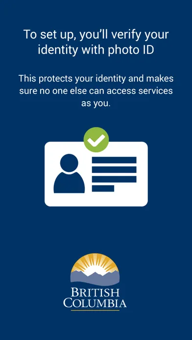 Screenshot di BC Services Card