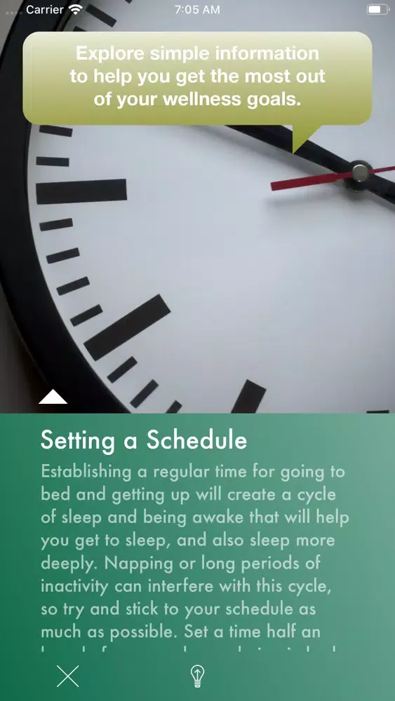 Capturas de pantalla de mōm simple wellness
