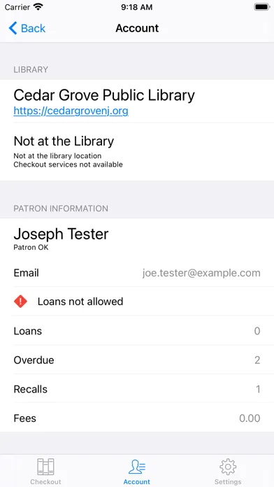 CGPL self check-out سکرین شاٹس