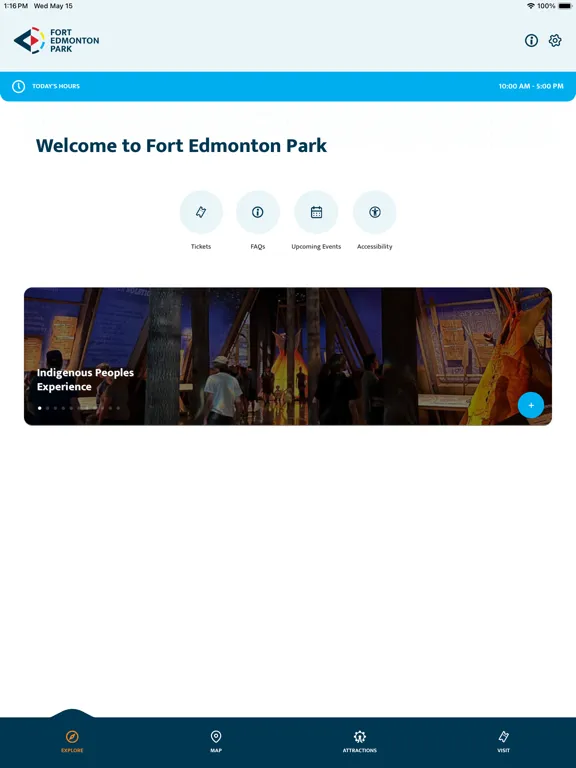 Zrzuty ekranu Fort Edmonton Park iPad 