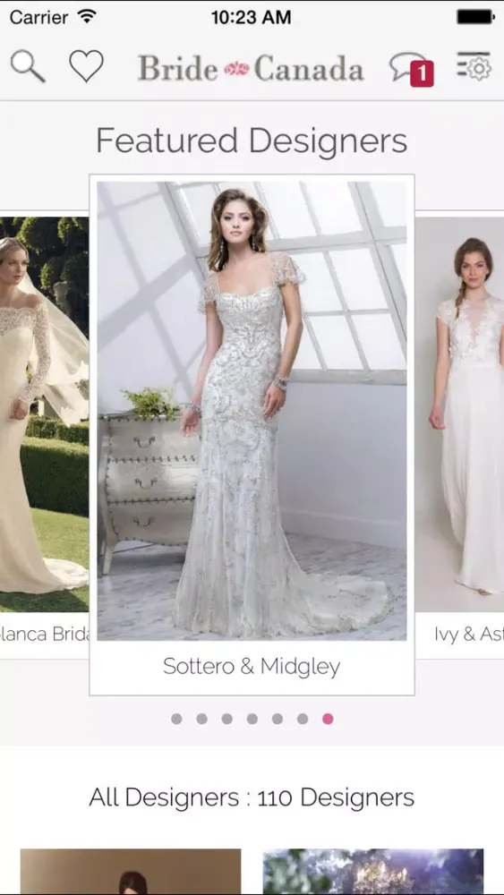 Bride.Canada Wedding Dress Finder سکرین شاٹس