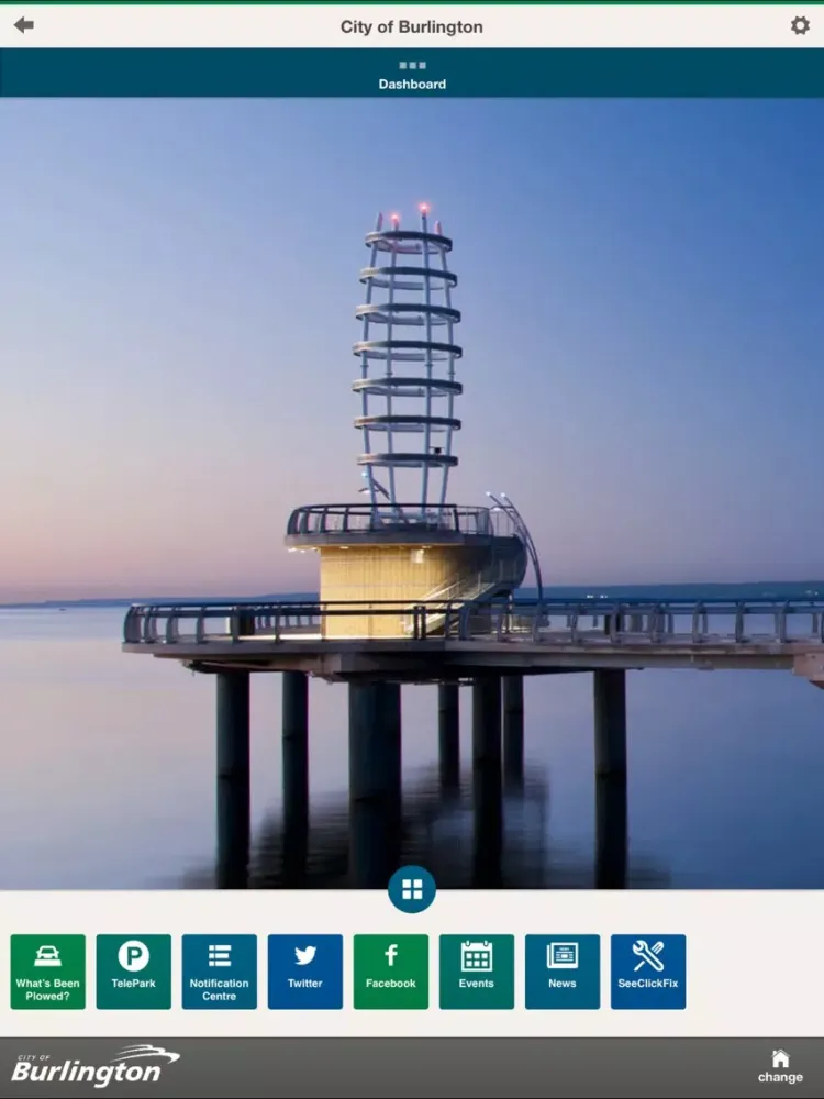 City of Burlington iPad  Ekran Görüntüleri