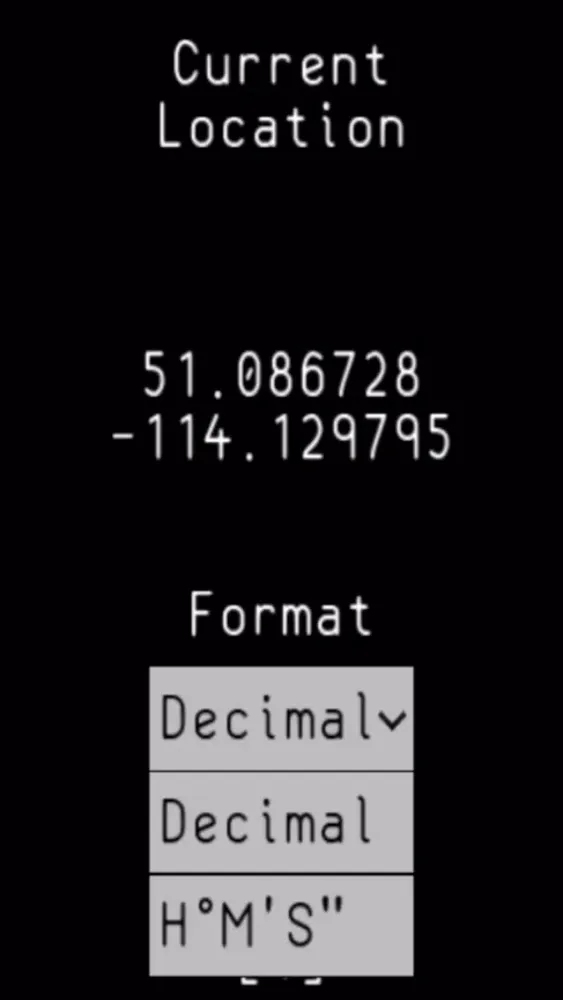 Capturas de tela do Location Copier