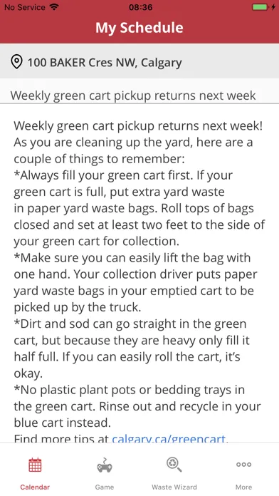 Скриншоты Calgary Garbage Day